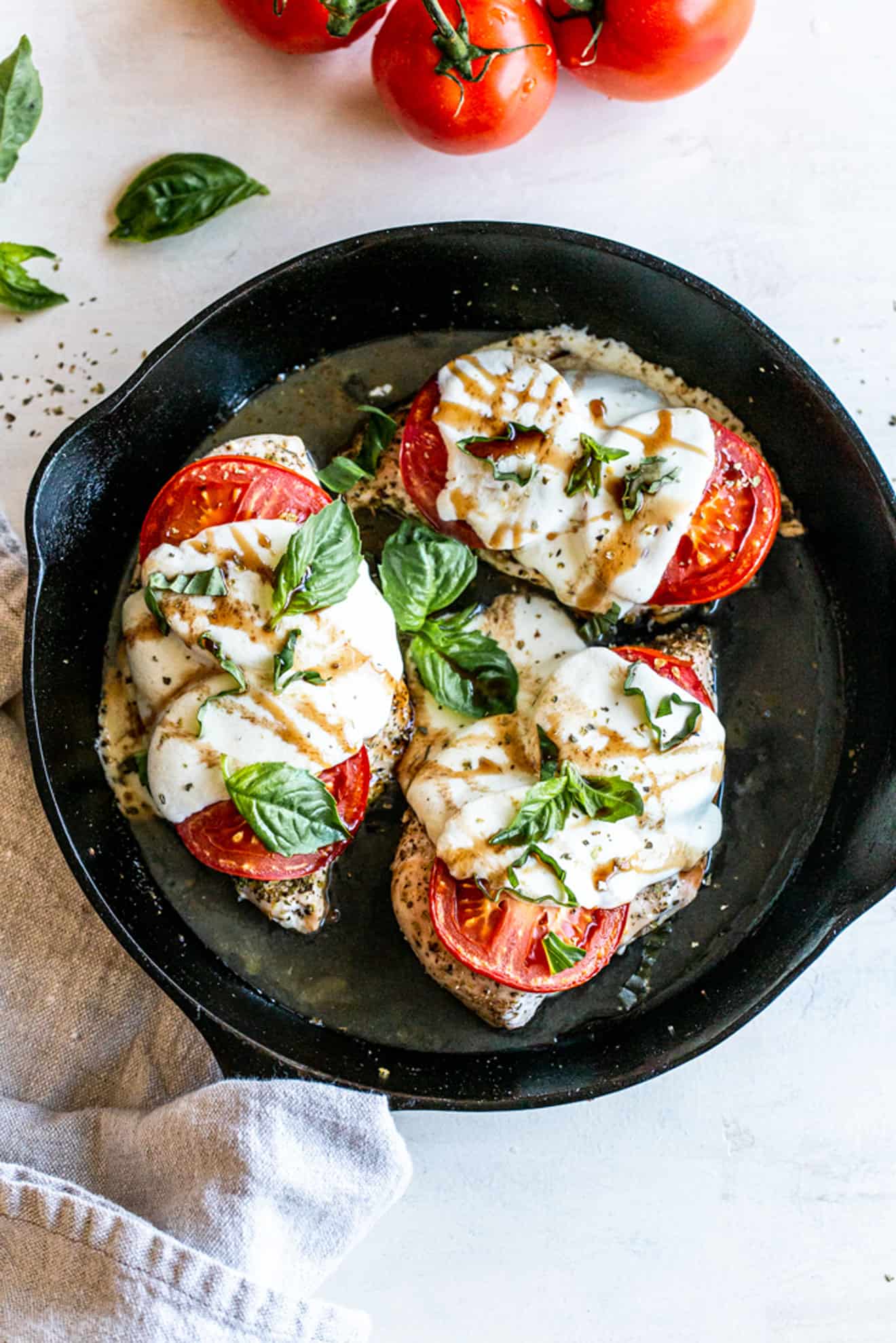 Caprese Stuffed Tomato Mozzarella Chicken Bake Chicken Caprese